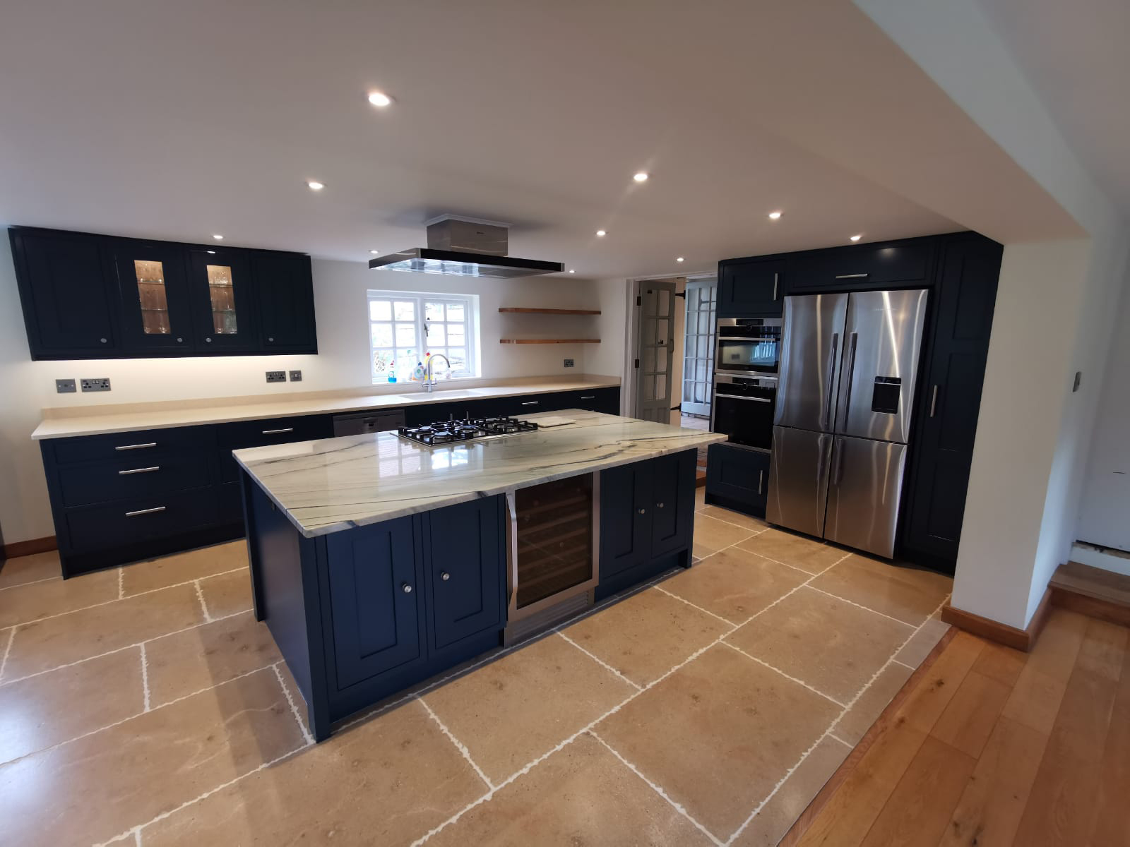 TCI Suffolk fully renovated kitchen and utility room for a house in Halstead, Essex.