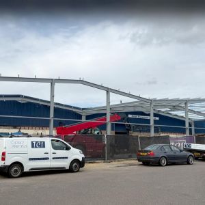 Retail Equipment Commercial Warehouse Extension and Refurbishment